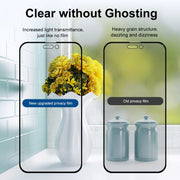 For iPhone 14 Pro 2pcs ENKAY 28 Degree Anti-peeping Tempered Glass Film