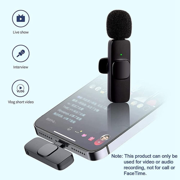 Wireless Lapel Microphones For Android Type C Device
