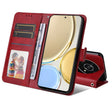 For Honor X9 / X30 / Magic4 Lite JSM Calf Texture Leather Phone Case(Red) - Honor Cases by JUNSUNMAY | Online Shopping South Africa | PMC TechLife | Buy Now Pay Later Mobicred