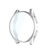 For Samsung Galaxy Watch5 44mm ENKAY Hat-Prince Full Coverage Electroplated Soft TPU Case(Silver) - Watch Cases by ENKAY