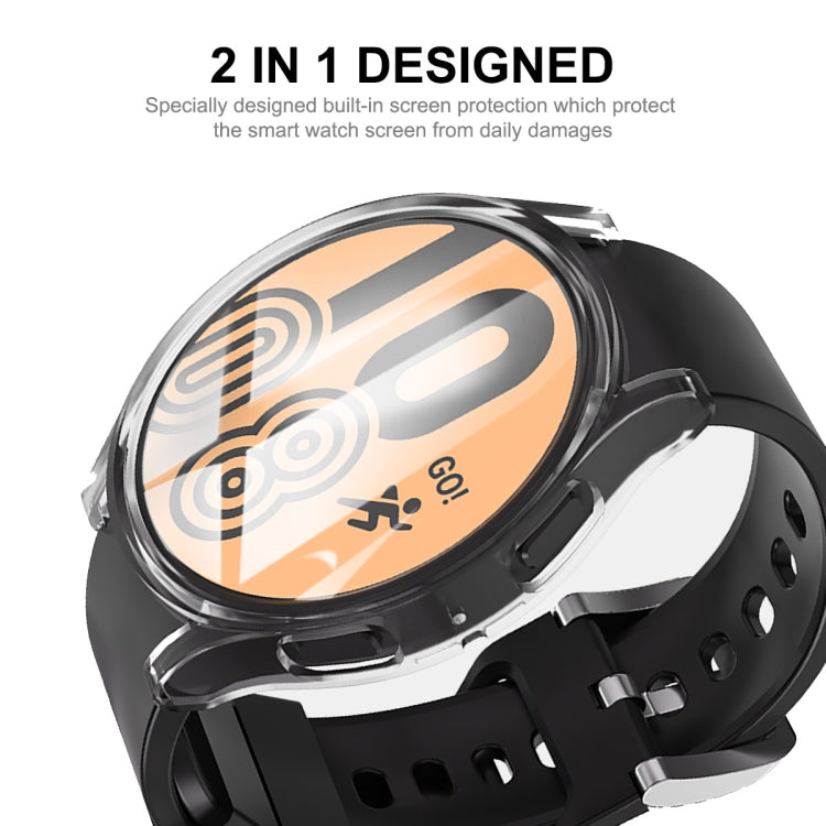For Samsung Galaxy Watch 5 40mm ENKAY Hat-Prince Full Coverage Transparent Soft TPU Case - Watch Cases by ENKAY