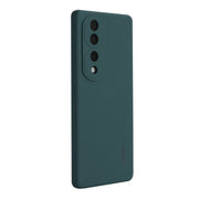 For Honor 70 ENKAY Liquid Silicone Shockproof Phone Case(Dark Green)