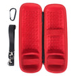For JBL Flip 6 Portable Storage Box Case(Black Red) - Protective Case by PMC TechLife | Online Shopping South Africa | PMC TechLife