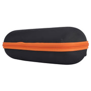 For JBL Flip 6 Portable Storage Box Case(Black Orange)