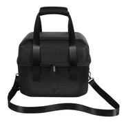 For JBL PartyBox Encore Essential Portable Shockproof Carrying Box Case(Black + Orange)