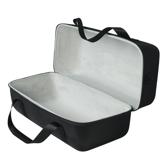 For JBL Partybox on-the-GO Bluetooth Speaker Carry Bag Storage Box Case(Black + Orange)