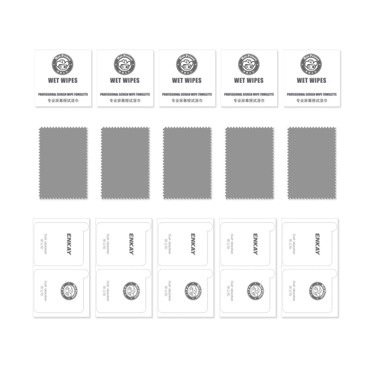 5 PCS ENKAY Full Glue Explosion-proof Hydrogel Film For iPhone 14 Pro