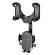R004 Rearview Mirror 360 Rotatable Retractable Car Phone Holder - Car Holders by PMC TechLife | Online Shopping South Africa | PMC TechLife