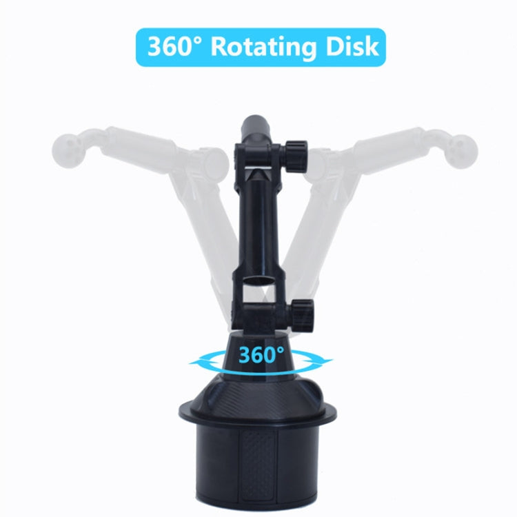 X033 360 Degree Car Phone Mount Adjustable Gooseneck Cup Holder