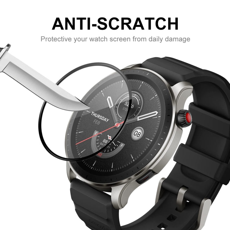 10pcs For Amazfit GTR 4 ENKAY 3D Full Coverage Soft PC Edge + PMMA HD Screen Protector Film