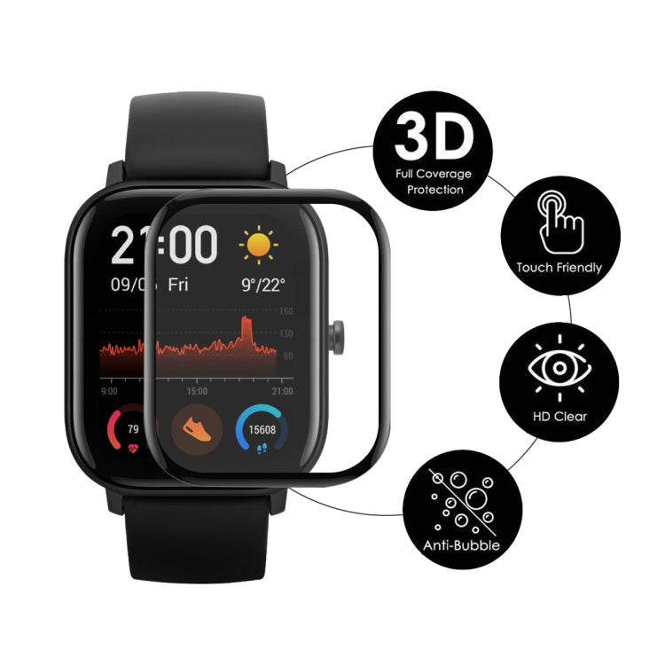 10pcs For Amazfit GTS 4 ENKAY 3D Full Coverage Soft PC Edge + PMMA HD Screen Protector Film