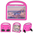 For iPad 2025 / 2022 Sparrow Style Shockproof Kickstand EVA Tablet Case(RoseRed) - free shipping - PMC TechLife - Order now!