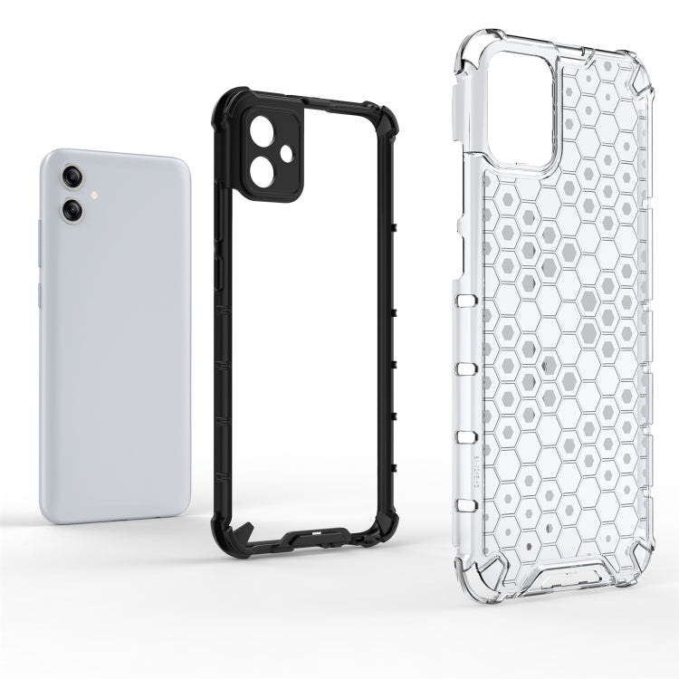 For Samsung Galaxy A04e 4G Honeycomb Phone Case(Green)