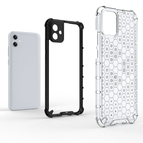 For Samsung Galaxy A04e 4G Honeycomb Phone Case(Green)