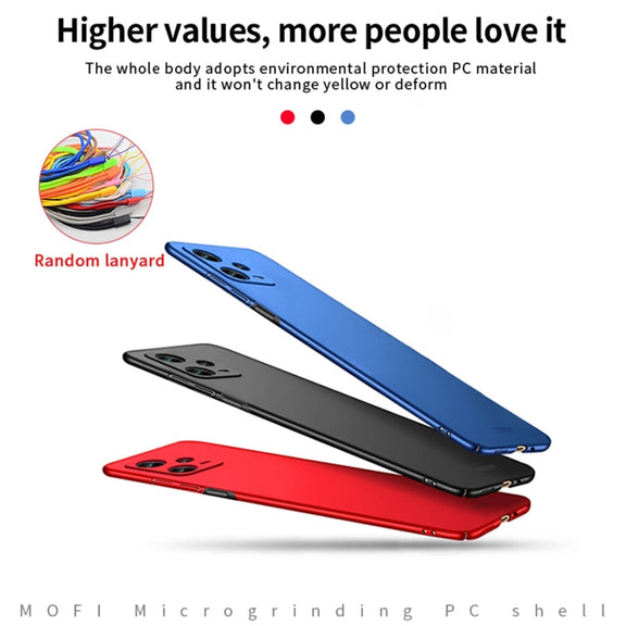 For Xiaomi Redmi Note 12 Pro 5G China MOFI Micro Frosted PC Ultra-thin Hard Case(Black)