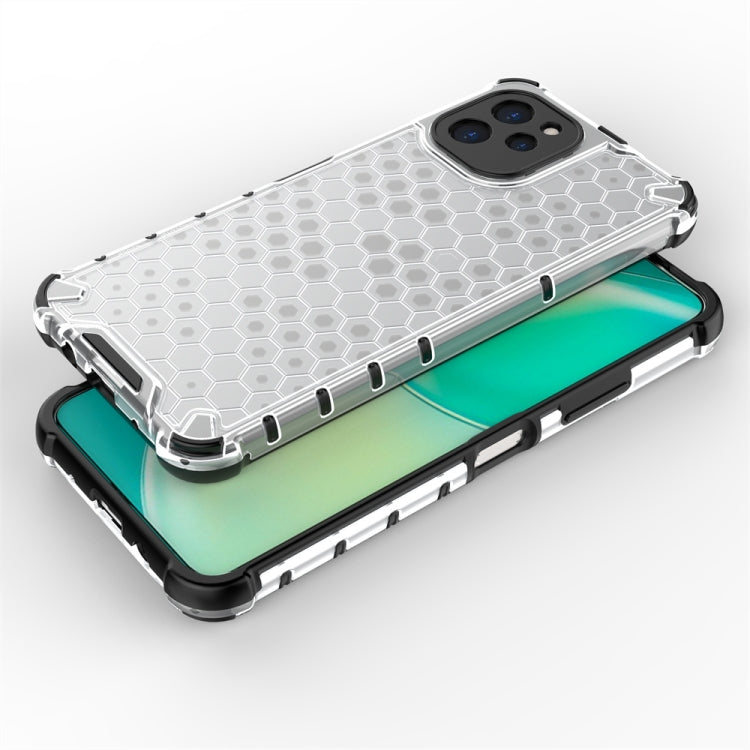For Huawei Nova Y61 4G Honeycomb Shockproof Phone Case(Black)