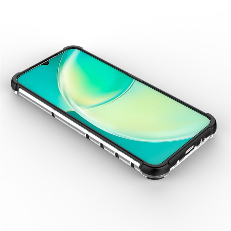 For Huawei Nova Y61 4G Honeycomb Shockproof Phone Case(Black)