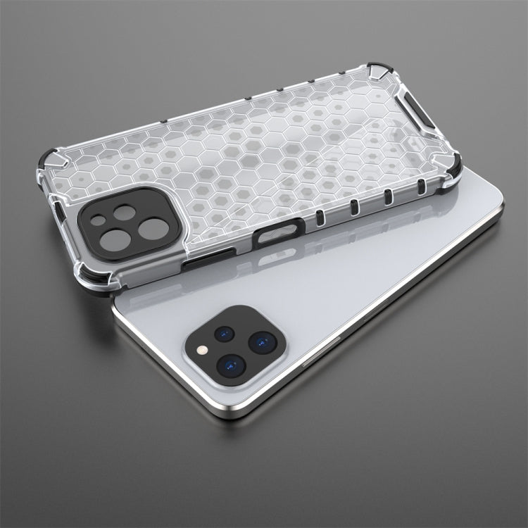 For Huawei Nova Y61 4G Honeycomb Shockproof Phone Case(Black)