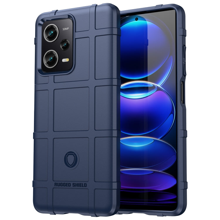 For Xiaomi Poco X5 Pro Full Coverage Shockproof TPU Case(Blue)