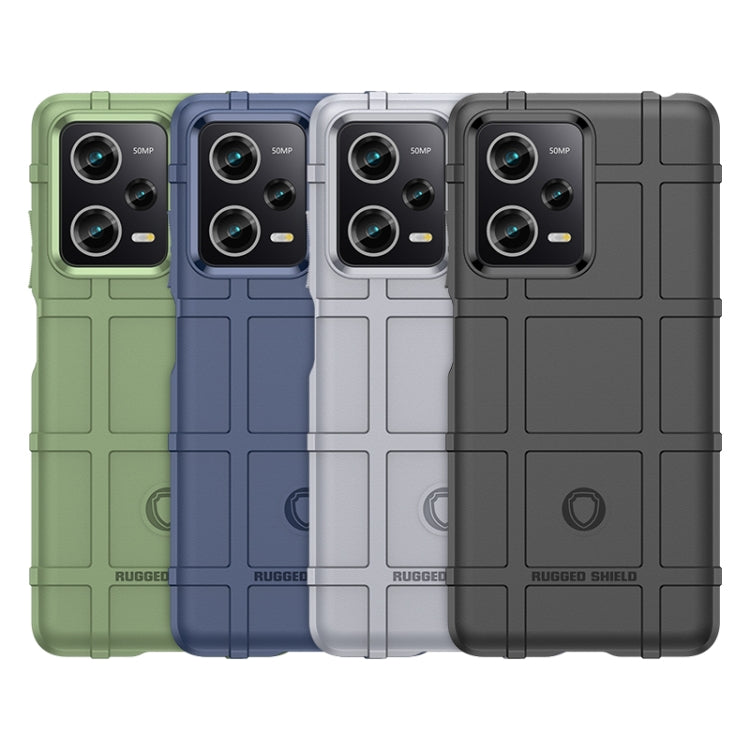 For Xiaomi Poco X5 Pro Full Coverage Shockproof TPU Case(Blue)