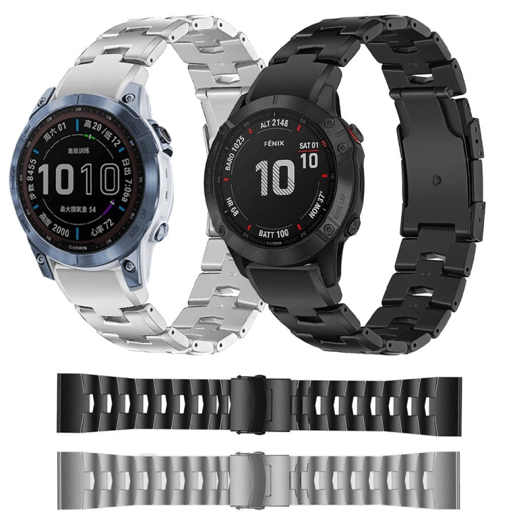 Compatible with Garmin Enduro 2 26mm Titanium Alloy Quick Release Watch Band(Titanium Gray)