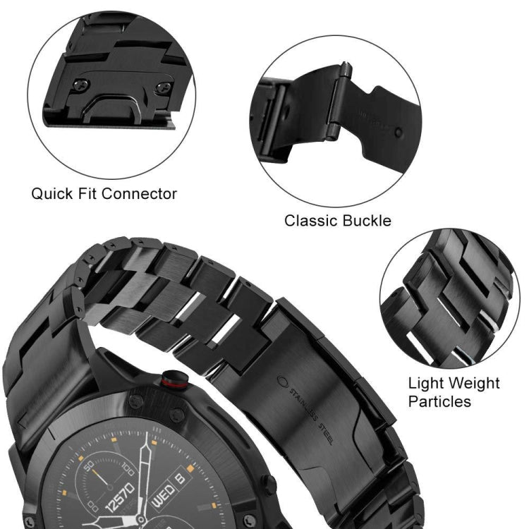 Compatible with Garmin Enduro 2 26mm Titanium Alloy Quick Release Watch Band(Titanium Gray)
