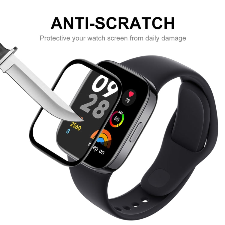 10 PCS For Redmi Watch 3 ENKAY 3D Full Coverage Soft PC Edge + PMMA HD Screen Protector Film