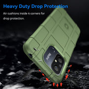 For Xiaomi Redmi 12C Full Coverage Shockproof TPU Case(Green)