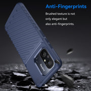 For Redmi 12C Thunderbolt Shockproof TPU Protective Soft Phone Case(Blue)