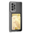 For Samsung Galaxy A54 5G Card Bag Shockproof Transparent Phone Case(Transparent) - free shipping - PMC TechLife - Order now!
