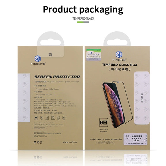 For Google Pixel 7A PINWUYO 9H 2.5D Full Screen Tempered Glass Film(Black)
