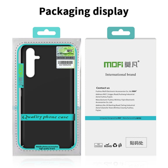 For Samsung Galaxy A34 5G MOFI Frosted PC Ultra-thin Hard Phone Case(Red)