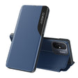 For Xiaomi Redmi 12C Side Display Adsorption Leather Phone Case(Blue) - free shipping - PMC TechLife - Order now!