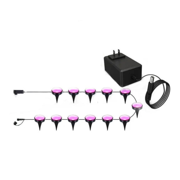 CP01 Outdoor WIFI Smart APP Control Garden Lamp Music Sync Outdoor Ground Lights(EU Plug)
