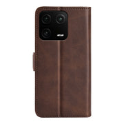 For Xiaomi 13 Pro Dual-side Magnetic Buckle Leather Phone Case(Brown)