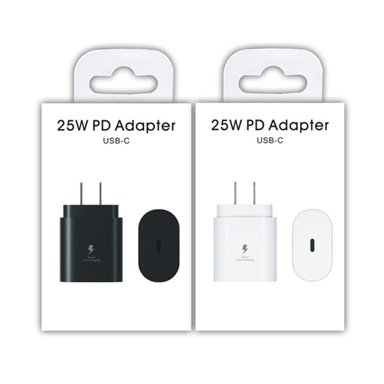 TA800 PD / PPS 25W Type-C Port Charger for Samsung, US Plug(Black)