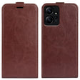 For Xiaomi Redmi Note 12 4G Global R64 Texture Vertical Flip Leather Phone Case(Brown) - free shipping - PMC TechLife - Order now!
