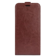 For Xiaomi Redmi Note 12 4G Global R64 Texture Vertical Flip Leather Phone Case(Brown)