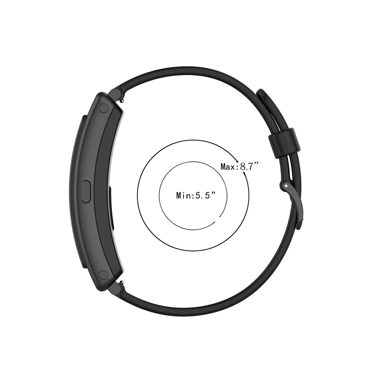 For Huawei Band 6 Solid Color Silicone Watch Band(Red)