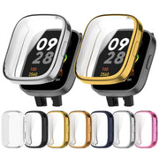 For Redmi Watch 3 Lite TPU Fully Enclosed Watch Protective Case(Black)