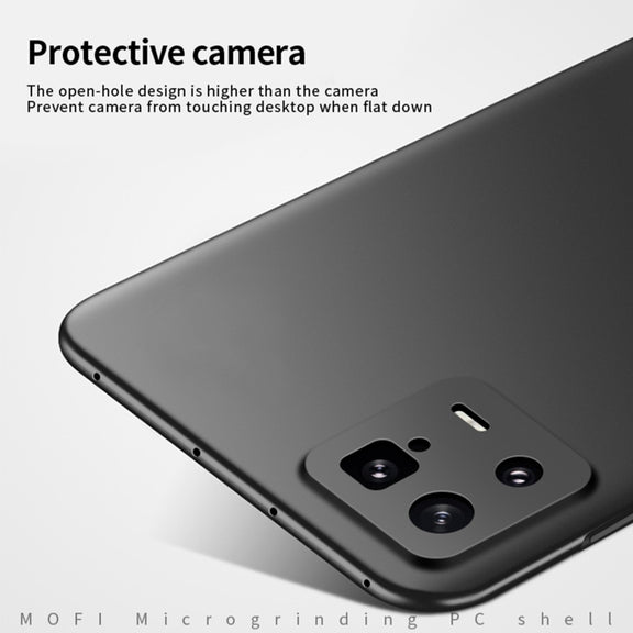 For Xiaomi 13 MOFI Frosted Ultra-thin PC Hard Case(Blue)