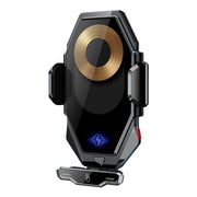 T7 Multipurpose Car Wireless Charger Infrared Automatic Inducction Car Mobile Phone Bracket