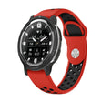 For Garmin Instinct Crossover 22mm Sports Breathable Silicone Watch Band(Red+Black) -  by PMC TechLife | Online Shopping South Africa | PMC TechLife