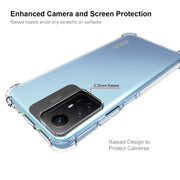 For Xiaomi Redmi Note 12S ENKAY Hat-Prince Transparent TPU Shockproof Phone Case