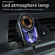 T10 15W Transparent Car Magnetic Wireless Charger