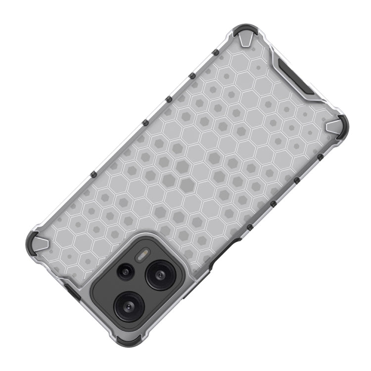 For Xiaomi Poco F5 Pro Shockproof Honeycomb Phone Case(Green)