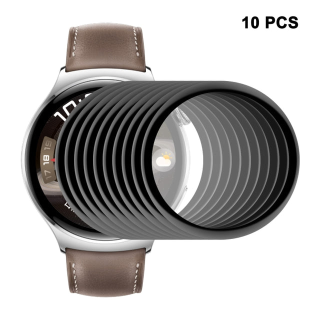 10pcs For Huawei Watch 4 ENKAY 3D Full Coverage Soft PC Edge + PMMA HD Screen Protector Film