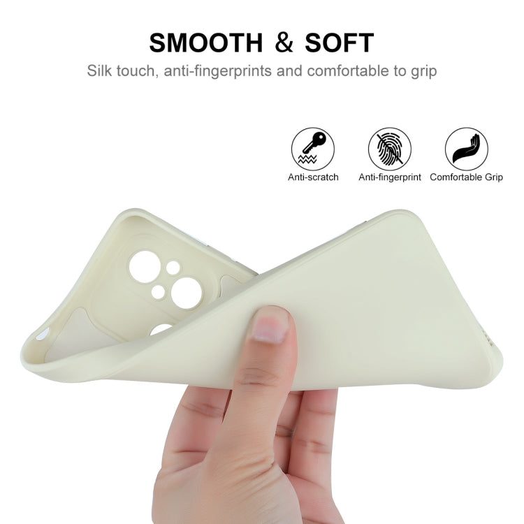 For Xiaomi Poco C55 / Redmi 12C ENKAY Liquid Silicone Phone Case with Tempered Film(Dark Blue)
