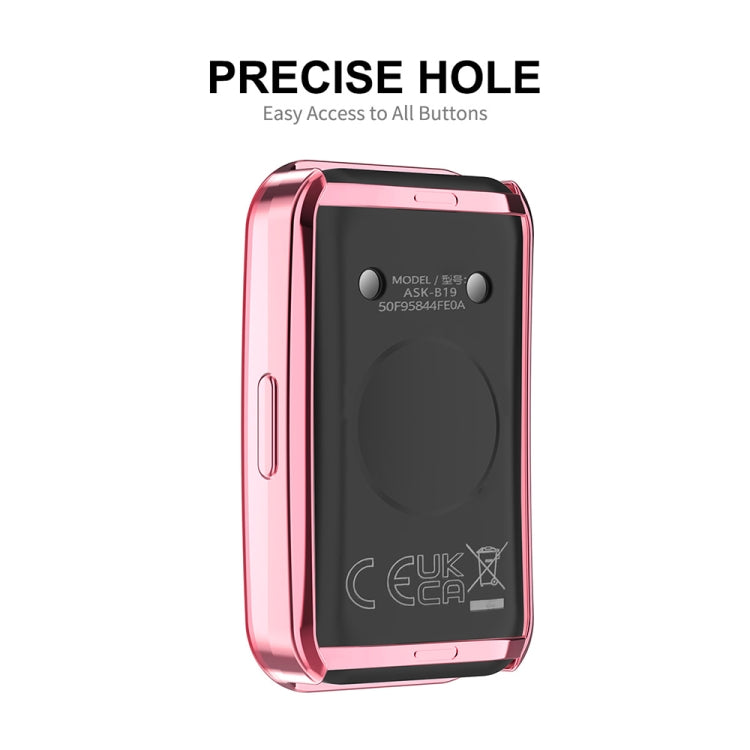 For Huawei Band 8 ENKAY Hat-Prince Full Coverage Electroplated Soft TPU Watch Case with Screen Protection(Gold)