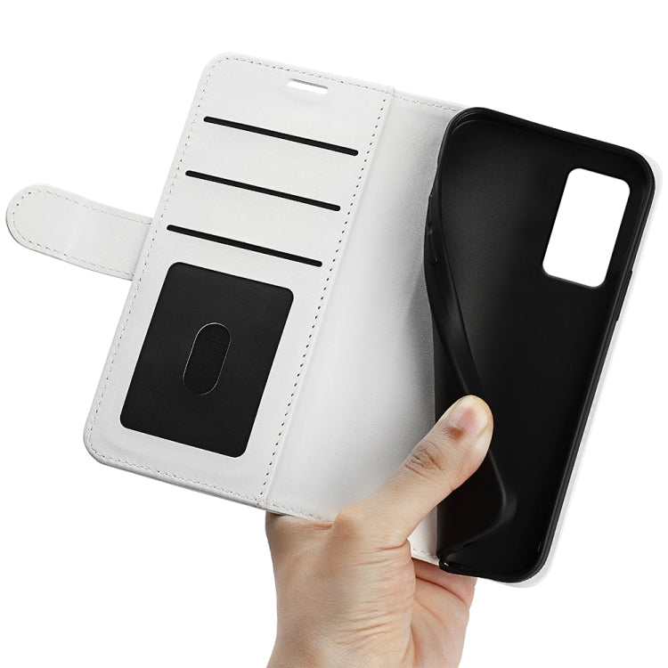 For Redmi Note 12S R64 Texture Horizontal Flip Leather Phone Case(White)